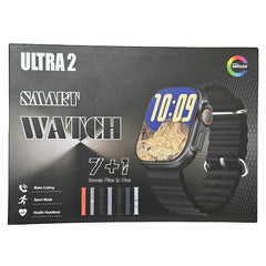 Ultra 2 Smart Watch 7 Straps Edition | Bluetooth Call Fitness & Health Tracker