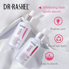 Dr. Rashel Whitening Fade Spots Serum for White Skin | Brightening & Pigmentation Corrector with Arbutin & Niacinamide (50ml) | Imported