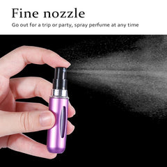 Portable Refillable Mini Perfume Atomizer | Travel-Size Spray Bottle | Random Color | 5ml