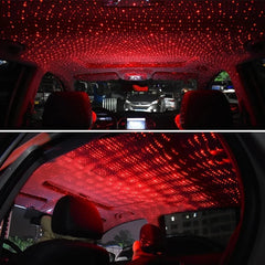 LED Galaxy Star USB Decoration Light | Starry Laser Projector Night Light for Home & Car