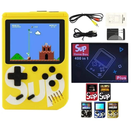 SUP Game Box Portable Console | 400 Classic Games in 1 Entertainment Device