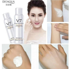 BIOAQUA V7 Vitamin Deep Hydration Brightening Spray with 7-Vitamin Complex for Radiant Skin  Short