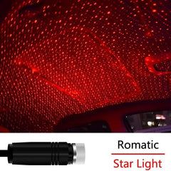 LED Galaxy Star USB Decoration Light | Starry Laser Projector Night Light for Home & Car