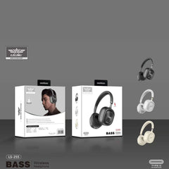 Lelisu LS-255 Bass Wireless Headphones | Bluetooth Over-Ear Headset with Type-C Interface