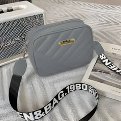 Gray Leather Handbag for Girls & Women | Stylish Shoulder & Crossbody Bag | Daily Use & Gift