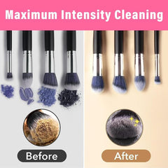Electric Makeup Brush Cleaner Machine - Automatic |  USB Rechargeable & Gentle on Bristles | Random Color